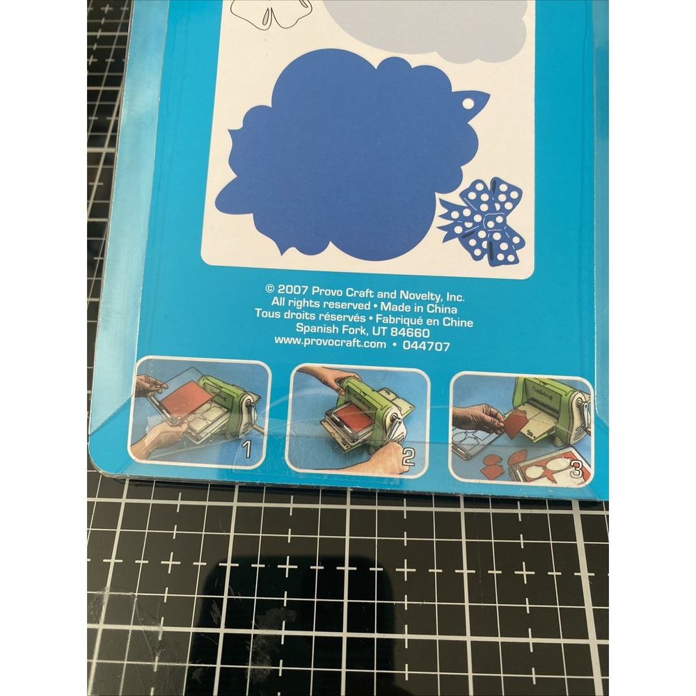 Provo Craft Cuttlebug Cutting Die Tagalicious Tag Alongs Design Tags A2 37-1632 - Picture 7 of 7